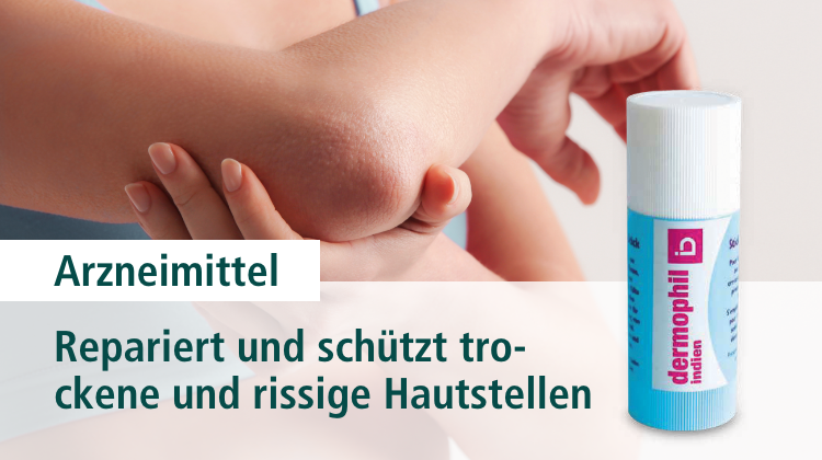 dermophil Körperpflege Indien Balsam-Stick Produktbild und Produktinfo